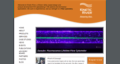 Desktop Screenshot of kineticriver.com